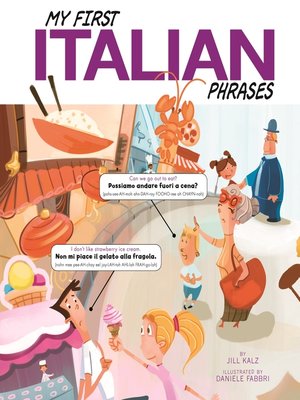 cover image of My First Italian Phrases